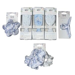 NWT Goody / Wet Brush x LoveShackFancy Hair Styling Accessory Bundle Blue Ivy